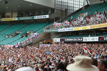 England supporters