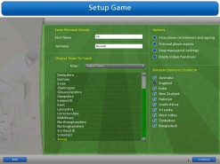 Cricket Coach 2009 Screenshot