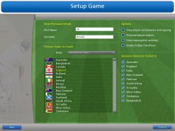 Cricket Coach 2009 Screenshot