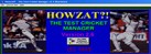 Howzat?! Test Cricket Manager